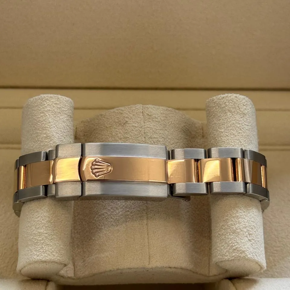 RLX Lady-Datejust 31mm 279161 Rose Stick Dial, Two Tone Stainless Steel & 18K Rose Gold Oyster Bracelet Women's Watch