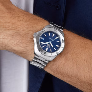 TAG Heuer Aquaracer Professional 200 Solargraph 40mm Mens Watch Blue WBP1113.BA0000