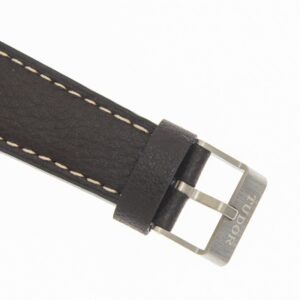 TUDOR Black Bay 58 925 39mm Silver Case Taupe Dial Leather Strap Watch M79010SG-0001