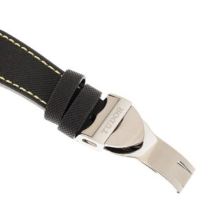TUDOR Black Bay Pro 39mm Steel Automatic Hybrid Rubber Strap Watch M79470-0003