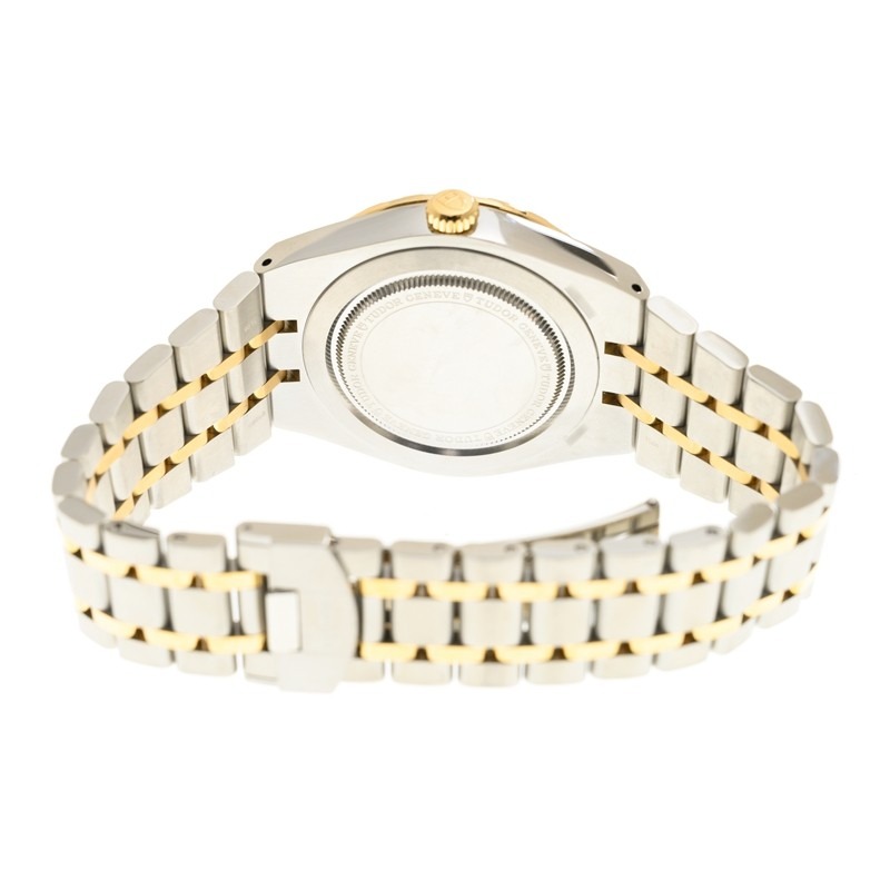 【7A Quality】TUDOR Royal 38mm Two-Tone Black Diamond Dial Automatic Bracelet Watch M28503-0004