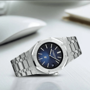 A&P ROYAL OAK “JUMBO” Smoked Blue Dial 39mm