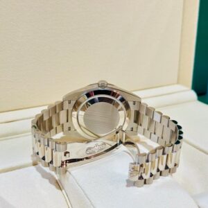 Rolex Day-Date 40mm 228349RBR-0046 White Mother-of-Pearl Dial President Bracelet