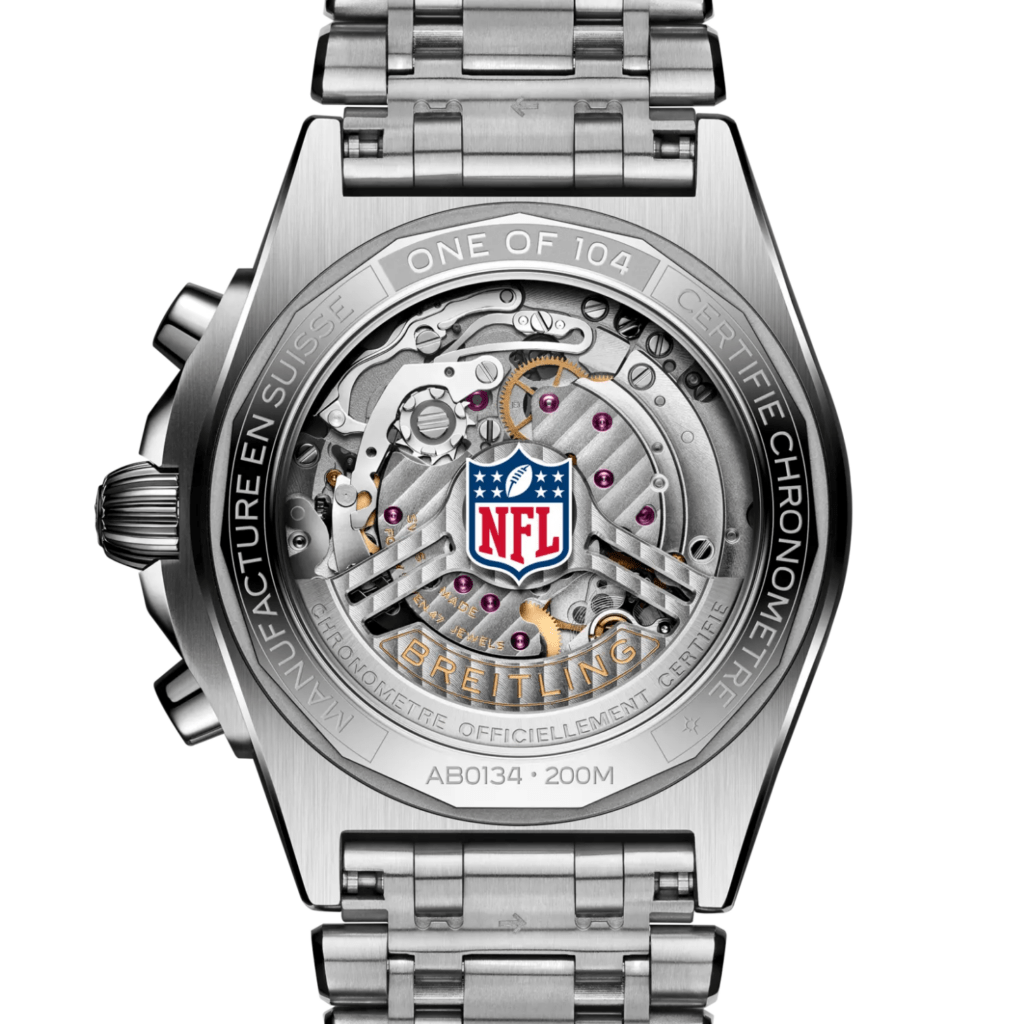 Breitling Chronomat B01 42 NFL Detroit Lions Edition AB01342B1CCA1