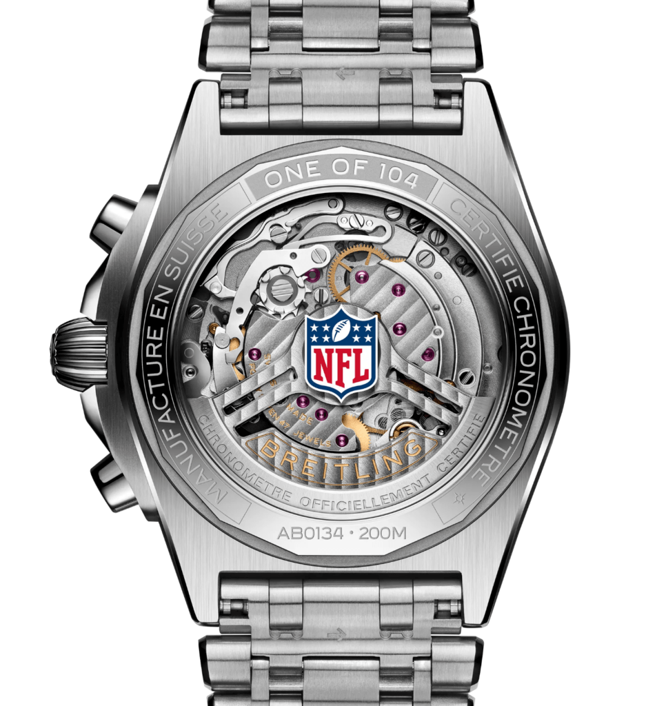 Breitling Chronomat B01 42 NFL Philadelphia Eagles Edition AB01342B1L4A1