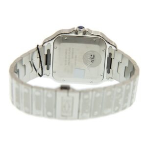 Cartier Santos Large Model Blue WSSA0030 - United Luxury