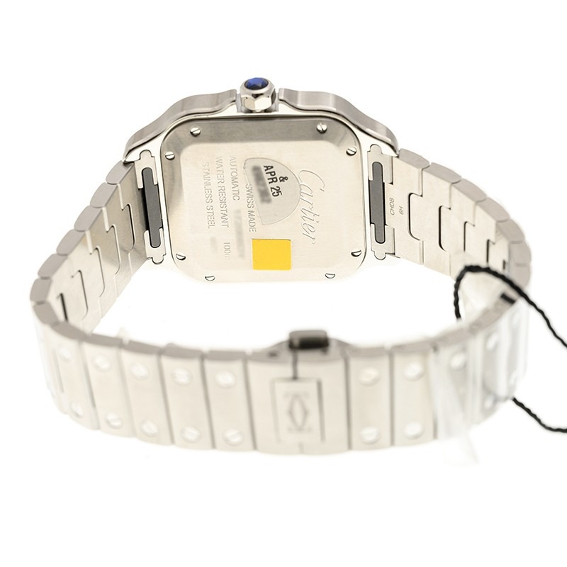 Cartier Santos Medium Model Green WSSA0061 - United Luxury