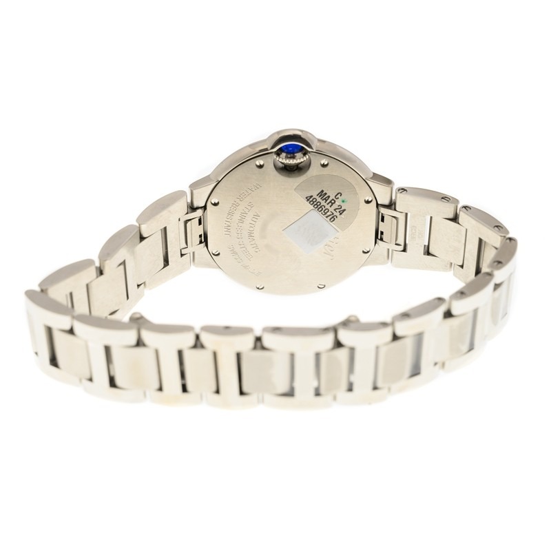 CARTIER Ballon Bleu BLEU Diamond Watch 33mm W4BB0023 - United Luxury