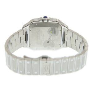 Cartier Santos Large Model Classic Silver WSSA0018 - United Luxury