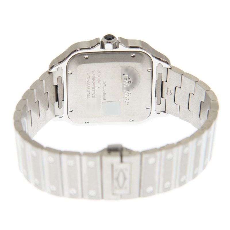 Cartier Santos Large Model Grey WSSA0037 - United Luxury