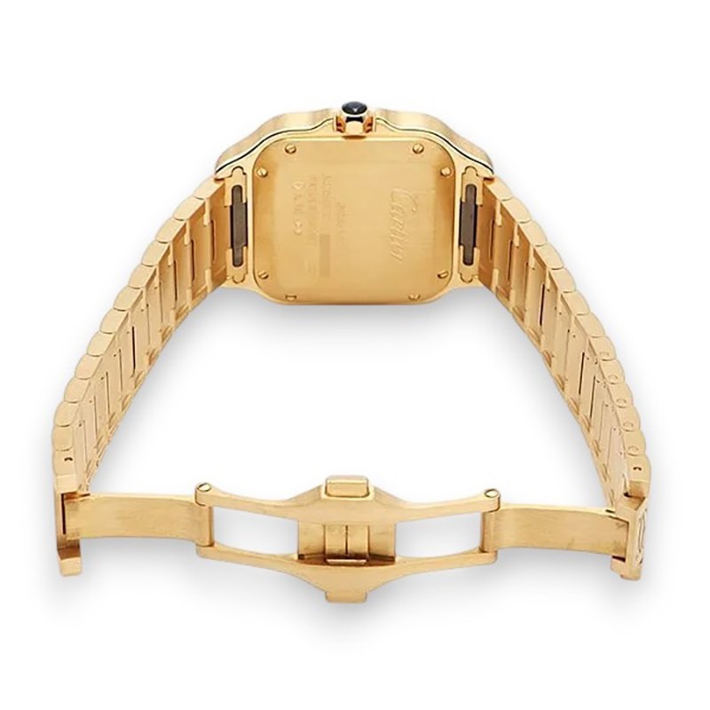 Cartier Santos Medium Model Gold WGSA0030 - United Luxury