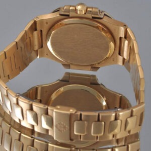 Patek Philippe Nautilus 3800 37MM White Dial With 18K Yellow Gold Bracelet