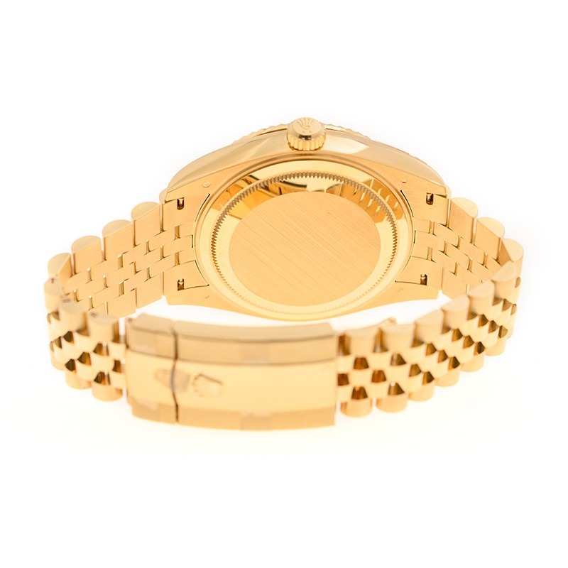 RLX Sky-Dweller 42mm 336938-0007/0008 Yellow Gold Bright Green Dial Jubilee