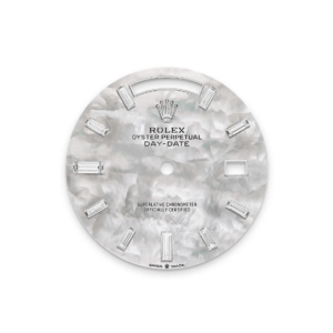 RLX Day-Date 40mm 228396TBR-0043 Mother Of Pearl Diamond Dial and Bezel