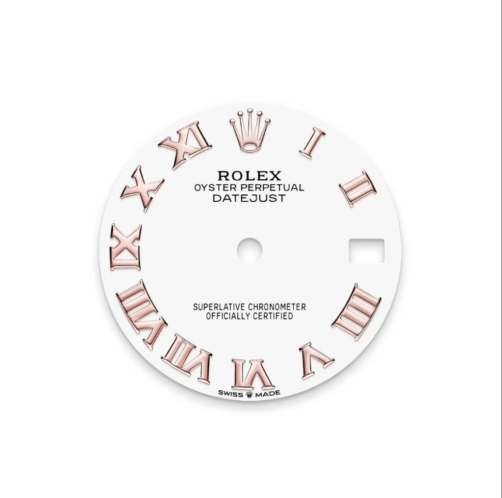 RLX Datejust m278285RBR-0008 White 31mm Dial