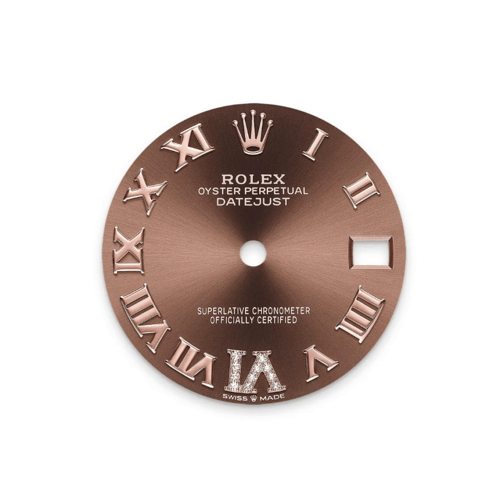 RLX Datejust m278285RBR-0016 Chocolate 31mm Dial