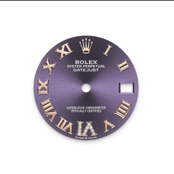 RLX Datejust m278285RBR-0023 Aubergine Dial 31mm