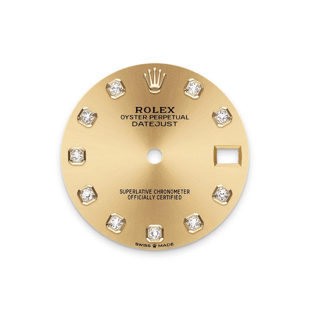 RLX Datejust m278288RBR-0005 Champagne 31mm Dial President Bracelet Watch