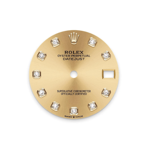 RLX Datejust m278288RBR-0005 Champagne 31mm Dial President Bracelet Watch