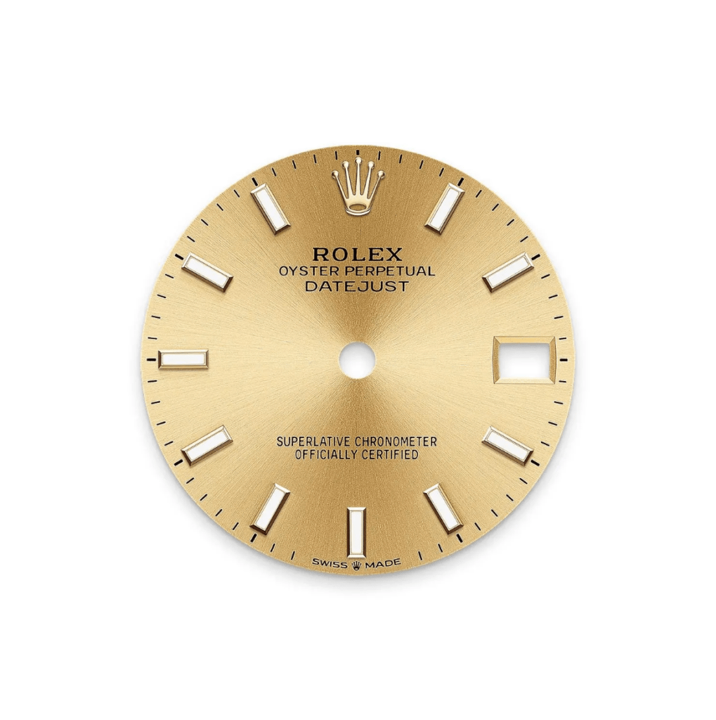 RLX Datejust m278288RBR-0022 Champagne 31mm Dial President Bracelet Watch