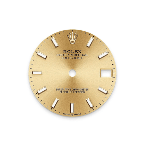 RLX Datejust m278288RBR-0022 Champagne 31mm Dial President Bracelet Watch