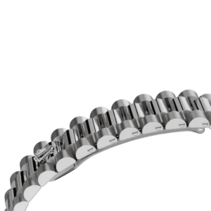 RLX Datejust m278289RBR-0006 Dark Grey Dial White Gold President Watch