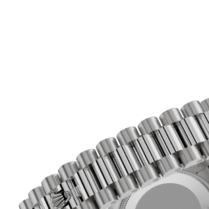 RLX Datejust m278289RBR-0021 Silver Dial White Gold President Watch