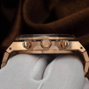 A&P ROYAL OAK Pink Gold “Bleu nuit nuage 50” Dial CHRONOGRAPH 41mm