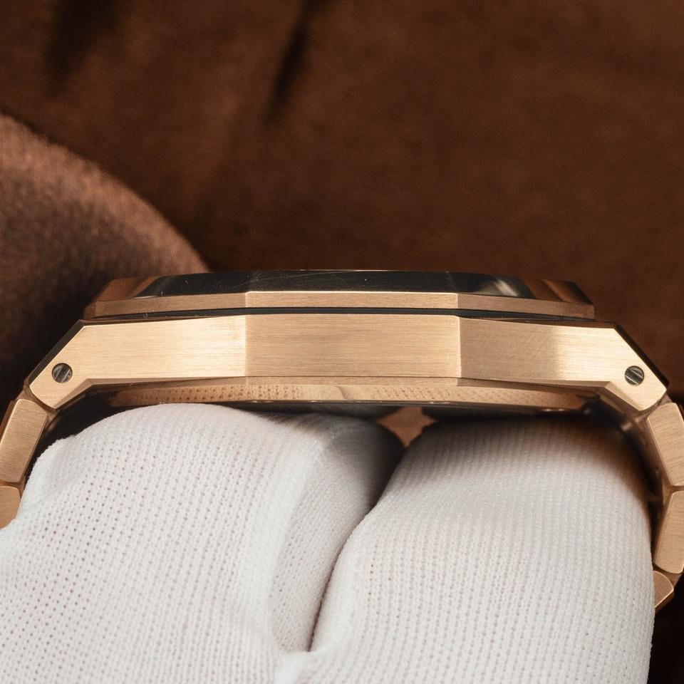 A&P ROYAL OAK Pink Gold “Night Blue Cloud 50” Dial 41mm