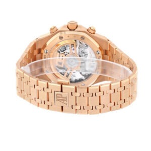 A&P ROYAL OAK Pink Gold Black Dial CHRONOGRAPH 41mm