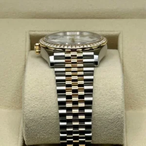 RLX Datejust 36mm 126283 White Dial Jubilee Bracelet Watch