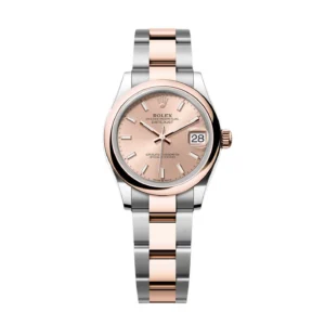RLX Datejust m278241-0009/0010 Rose 31mm Dial Oyster Bracelet Watch