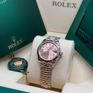 RLX Lady-Datejust 31mm 279171 Rose-colour Diamond Set Oyster Stainless Steel and Rose Gold