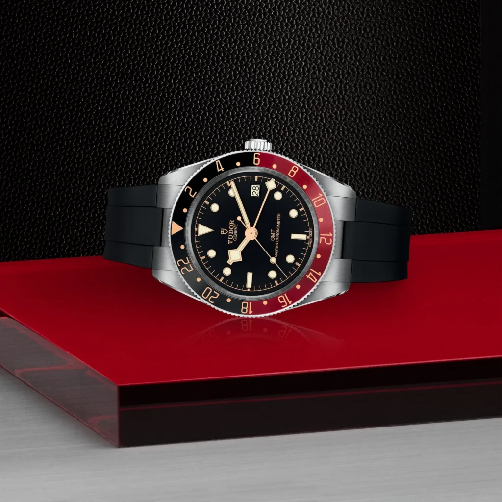 TUDOR Black Bay 58 GMT 39mm Black/Red Bezel Automatic Strap Watch M7939G1A0NRU-0002