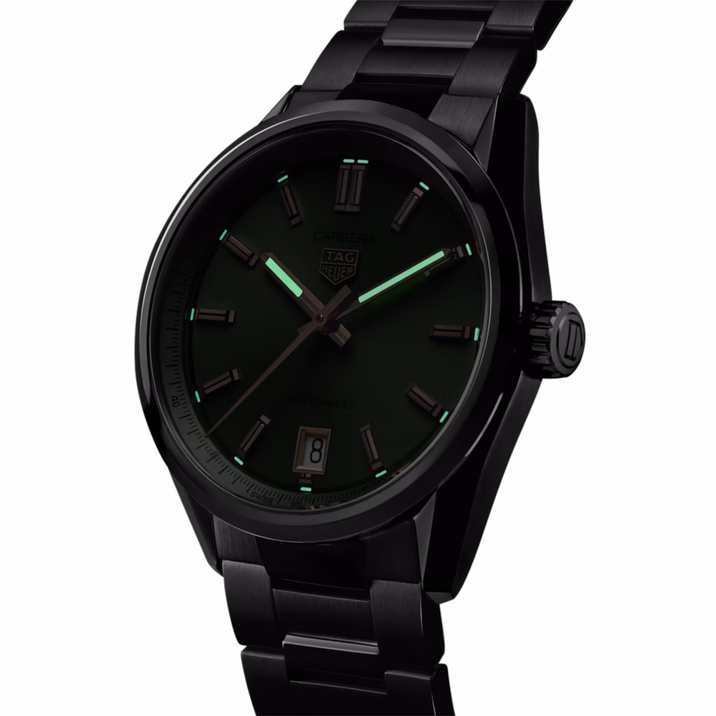 TAG Heuer Carrera Date 36mm Unisex Watch Green WBN2312.BA0001
