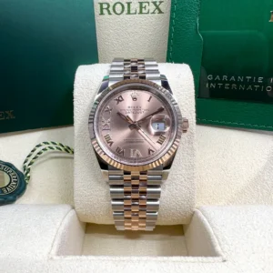 RLX Datejust 36mm 126231 Rose Dial Oyster Bracelet