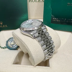 RLX Datejust 36mm 126234 Mother of Pearl Diamond Dial Oyster Stainless Steel