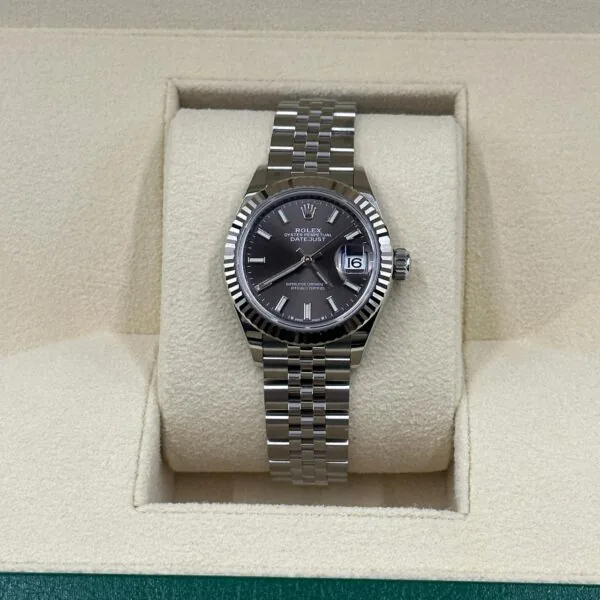 RLX Lady-Datejust 31mm 279174 Dark Grey Dial Oyster Bracelet