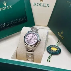 RLX Lady-Datejust 31mm 279160 Oyster Perpetual Pink Dial Oyster Bracelet