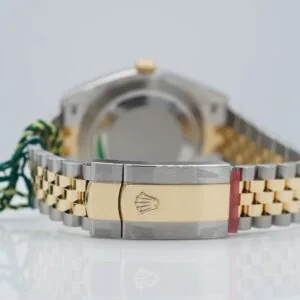 RLX Datejust 41mm Swiss Replica Watch | Two Tone Jubilee Bracele Champagne Fluted Dial Ref 126333