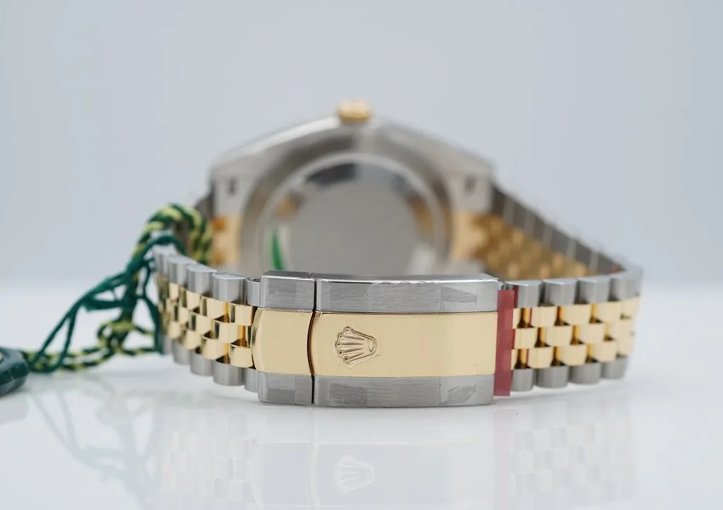 RLX Datejust 41mm Swiss Replica Watch | Two Tone Jubilee Bracele Champagne Fluted Dial Ref 126333