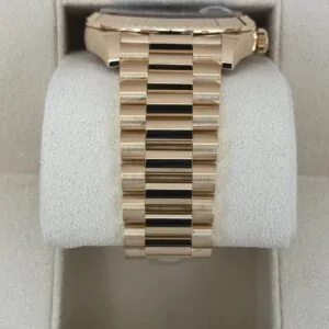 RLX Day-Date "President" 40mm Yellow Gold Black Index Dial - 228238