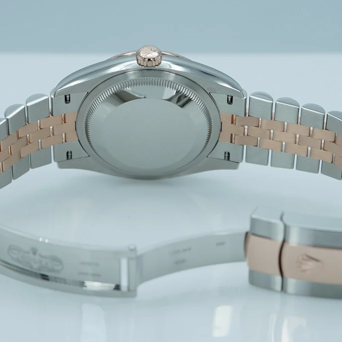RLX Datejust 36mm 126231 Slate/Gray Dial Oystersteel and 18K Rose gold Oyster Bracelet