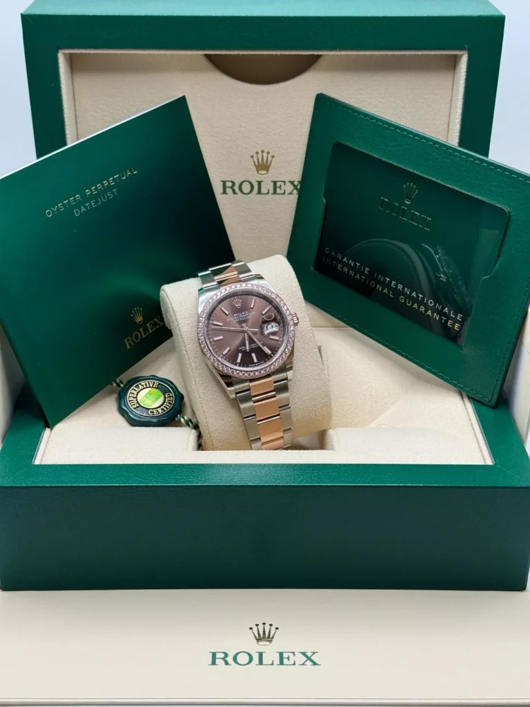 RLX Datejust 36mm 126281 Chocolate Dial Oyster Bracelet