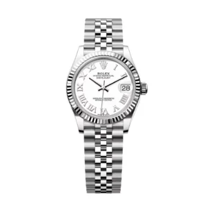 RLX Datejust m278274-0009/0010 White 31mm Dial Oyster Watch