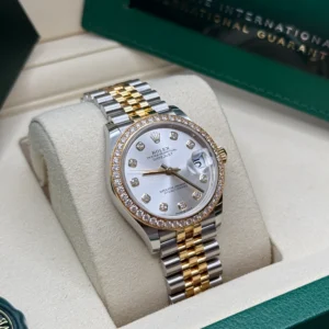RLX Datejust m278383RBR-0019/0020 31mm Silver Dial Oyster Bracelet