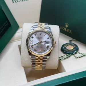 RLX Datejust 36mm 126233 Silver Dial Jubilee Bracelet Watch