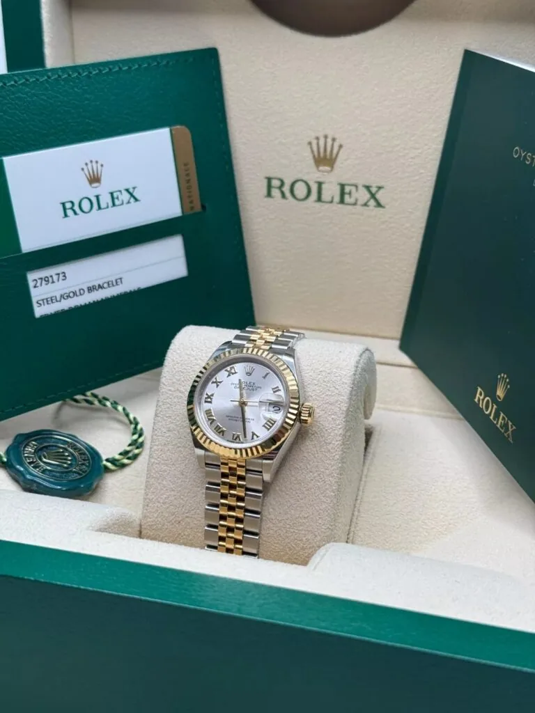 RLX Lady-Datejust 31mm 279173 Silver Roman Dial Oyster Bracelet