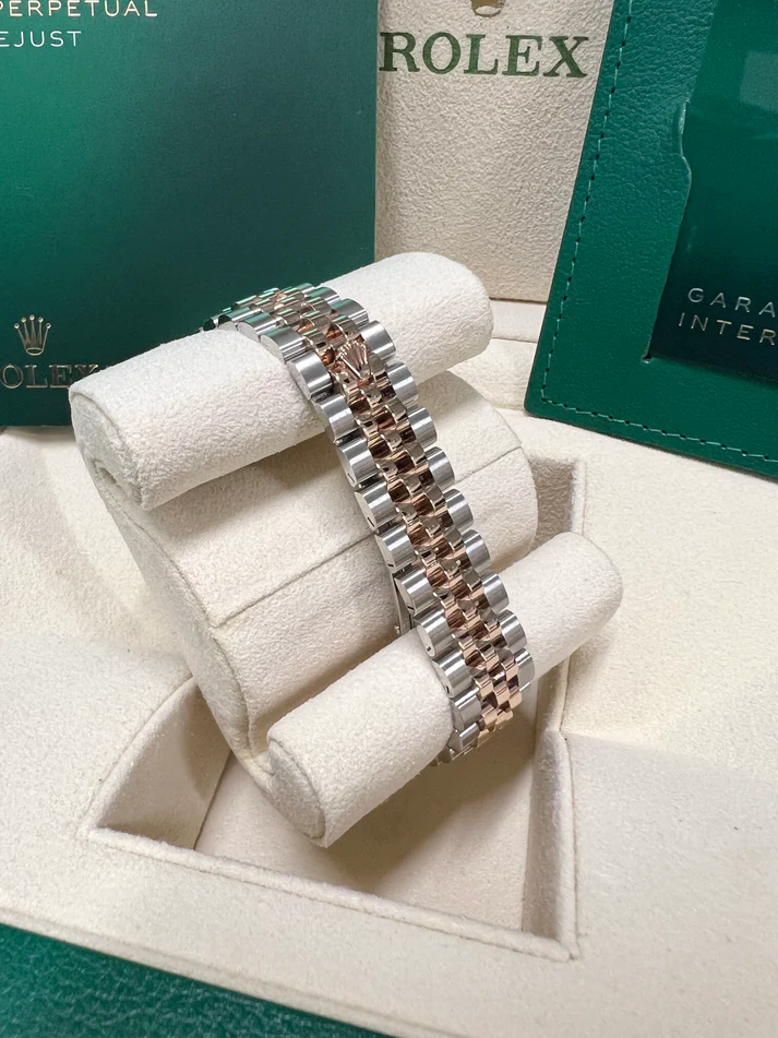 RLX Lady-Datejust 31mm 279171 White Roman Oyster Stainless Steel and Rose Gold