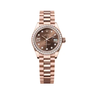 RLX Lady-Datejust 31mm 279135RBR Chocolate Diamond Dial Jubilee Bracelet